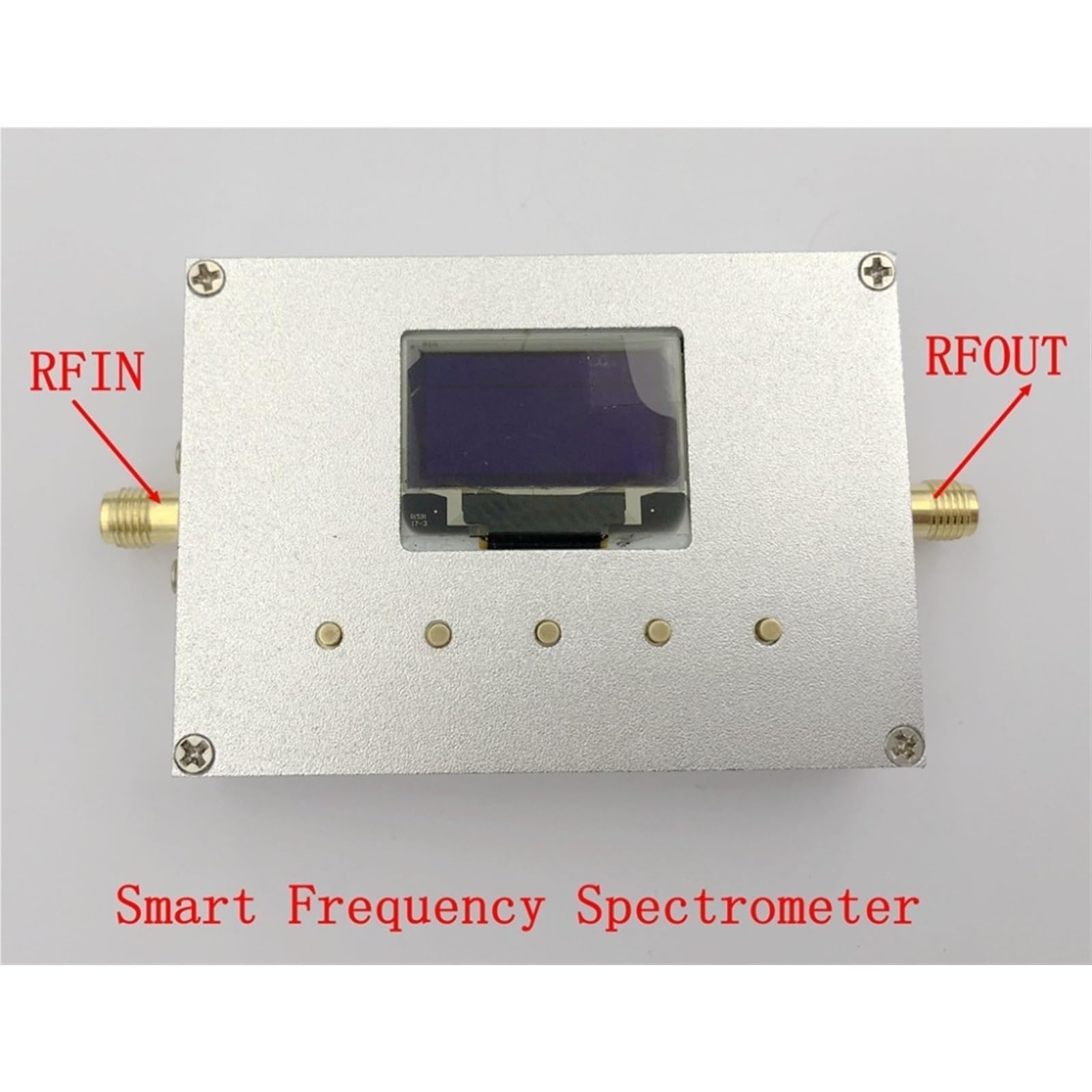 Analizador de espectro Audio USB, espectrómetro frecuencia inteligente, probador 10-6000M con fuente RF, medidor potencia Digital, Bluetooth, WIFI Preciso