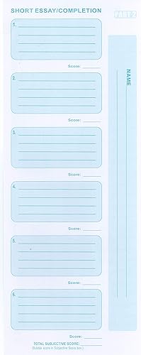 Miniatura 8 de TEST-889E 889 E Formularios de prueba compatibles (paquete de 25 hojas)