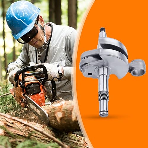 Miniatura 7 de Nuevo cigüeñal para Stihl MS440 044 motosierra reemplazo OEM 1128 030 0406, cigüeñal
