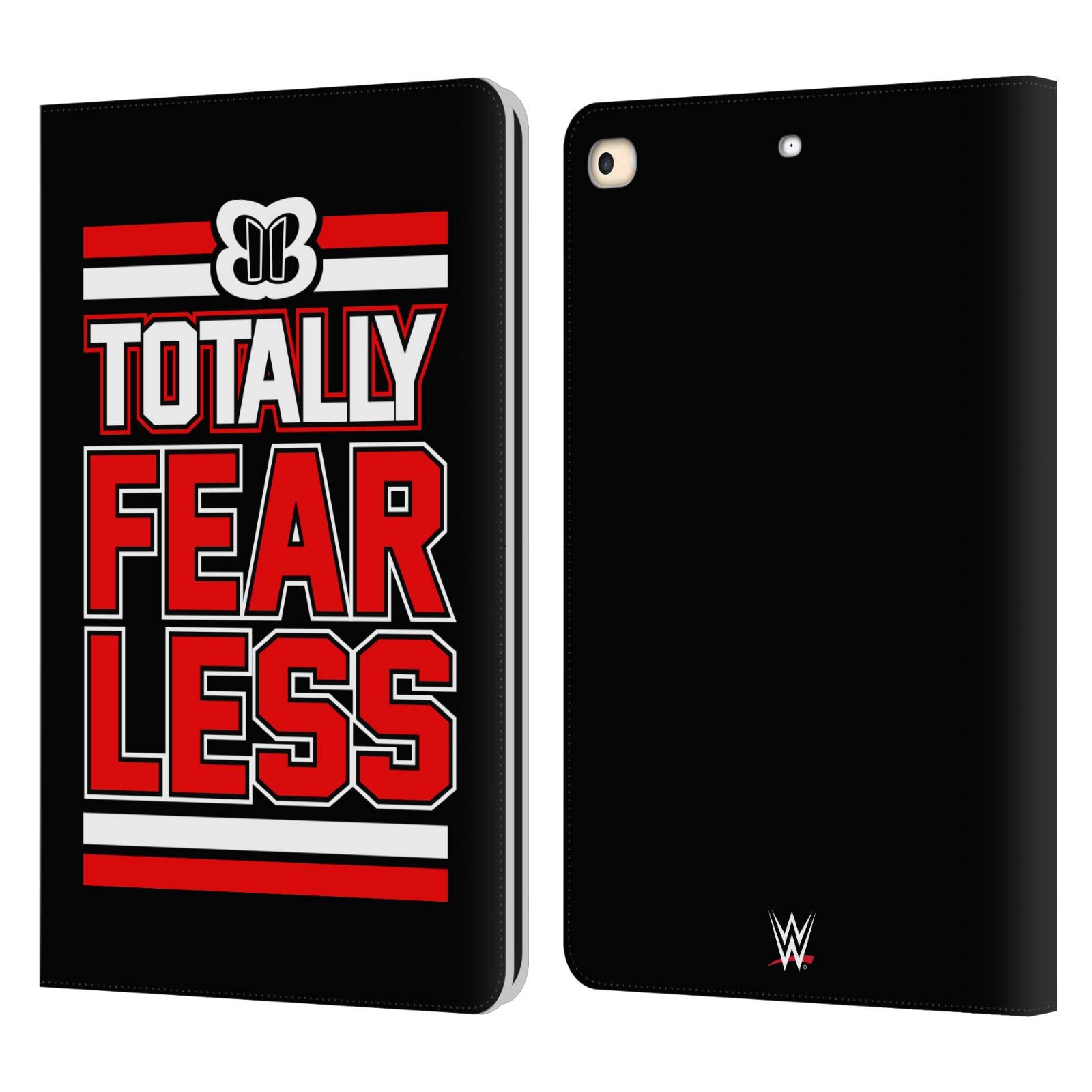 Head Case Designs Officially Licensed WWE Nikki Bella Totally Fearless Superstars 8 Leather Book Wallet Case Cover Compatible with Apple iPad 9.7 2017 / iPad 9.7 2018