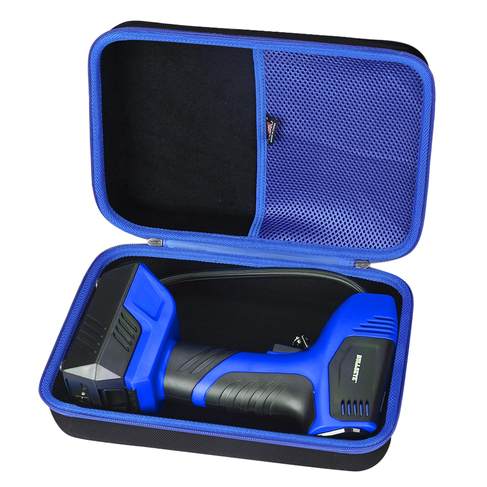 FBLFOBELI Hard Storage Carrying Case for Bullseye Pro/for KeenPower Digital Tire Inflator, Case Only (Blue)