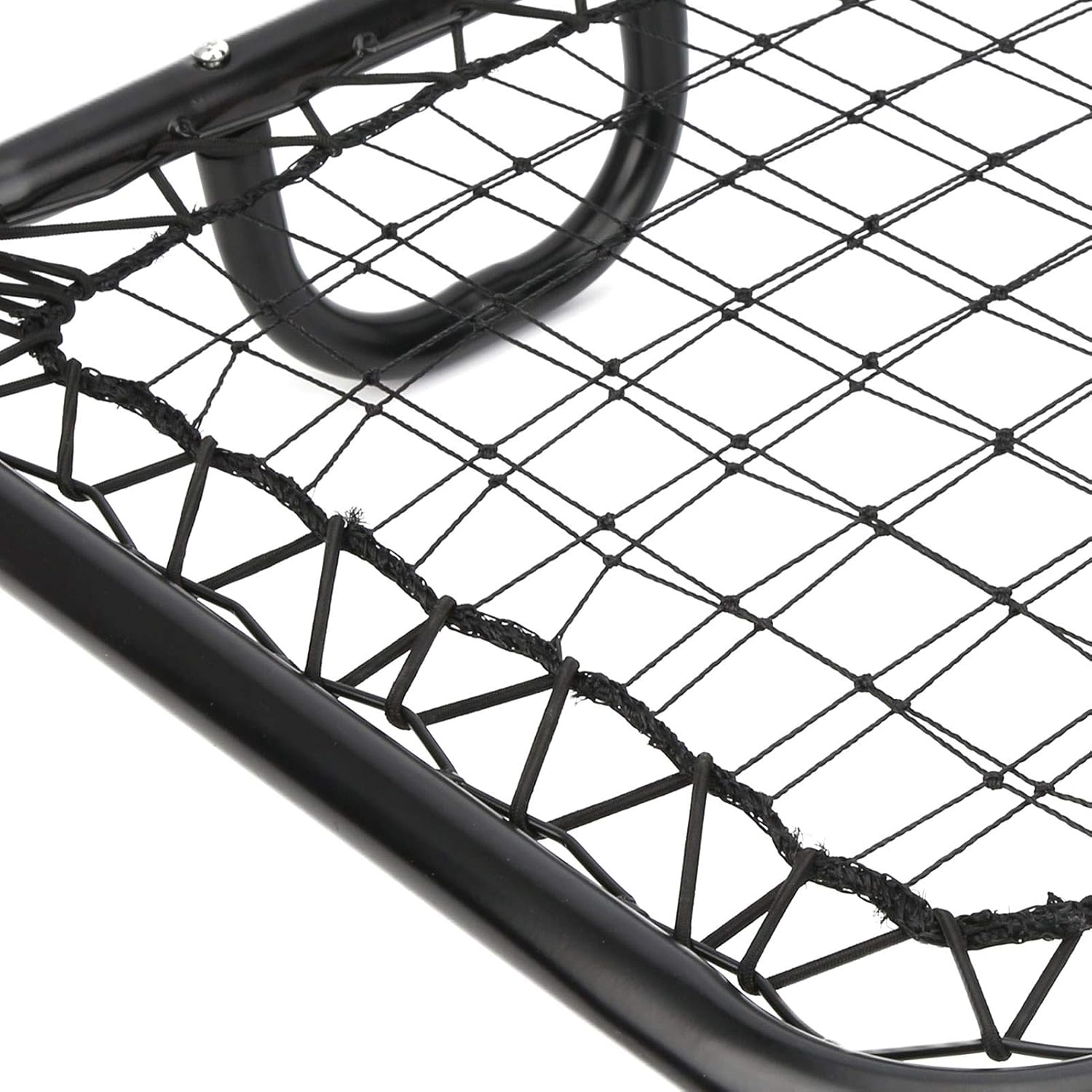 Handheld Soccer Rebounder Portable Training Equipment for Goalkeepers Black