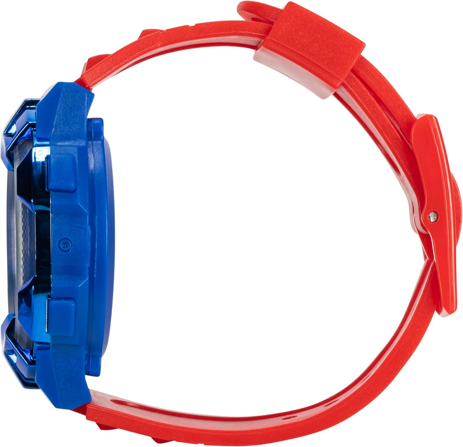 Super Mario Digital Kids Watch Featuring Mario and Yoshi with Light-Up Bezel Red Strap Glossy Character Dial Adjustable Fit Wrist Size 5.5" to 8" Official Nintendo Licensed Product