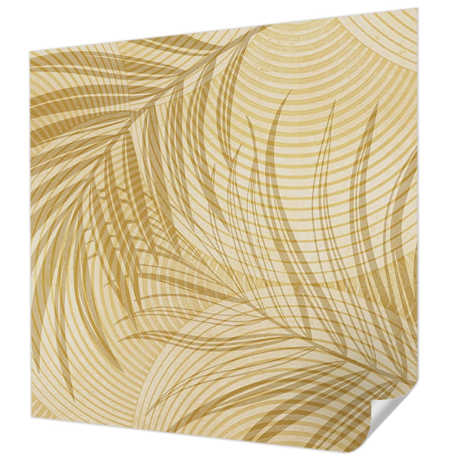 Papier peint chambre et salon ambiance jungle tropicale Tulup