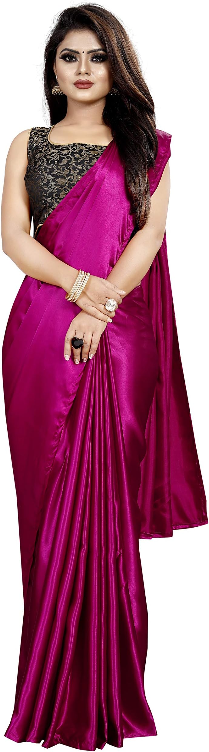 Satin Silk Saree