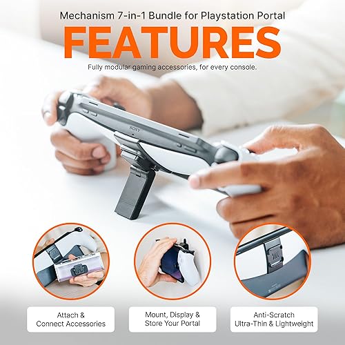 Miniatura 25 de Mechanism Allymate 7-in-1 Bundle ROG Ally Kickstand, Battery, SSD, USB-C Hub, VESA & Wall Mounting Kit Mount Anything to Your ROG Ally & It to