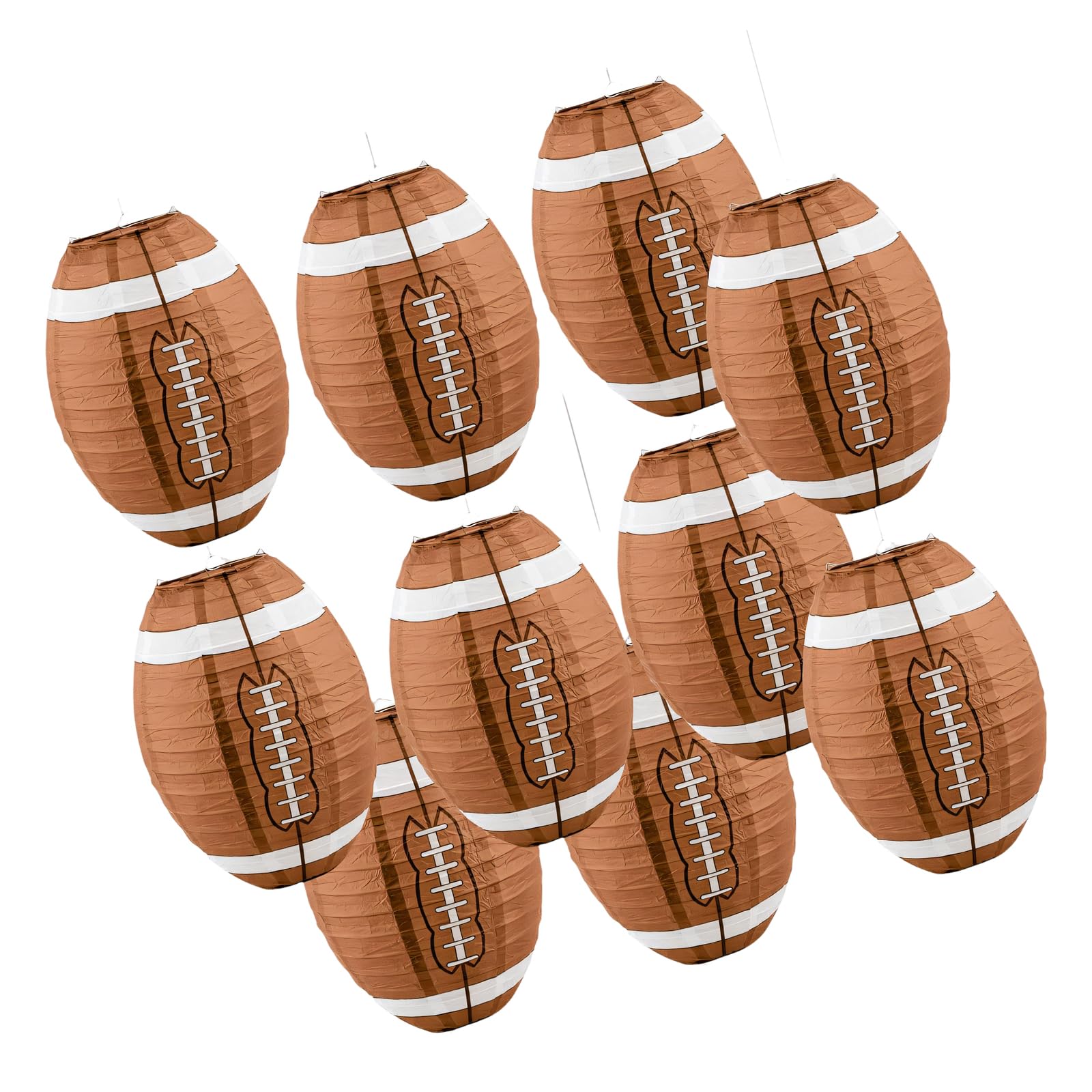 ZEPFJHE Theme Decorative Hanging Lamp Pack of 10 for Festival Event and Gatherings Inside Party Decoration