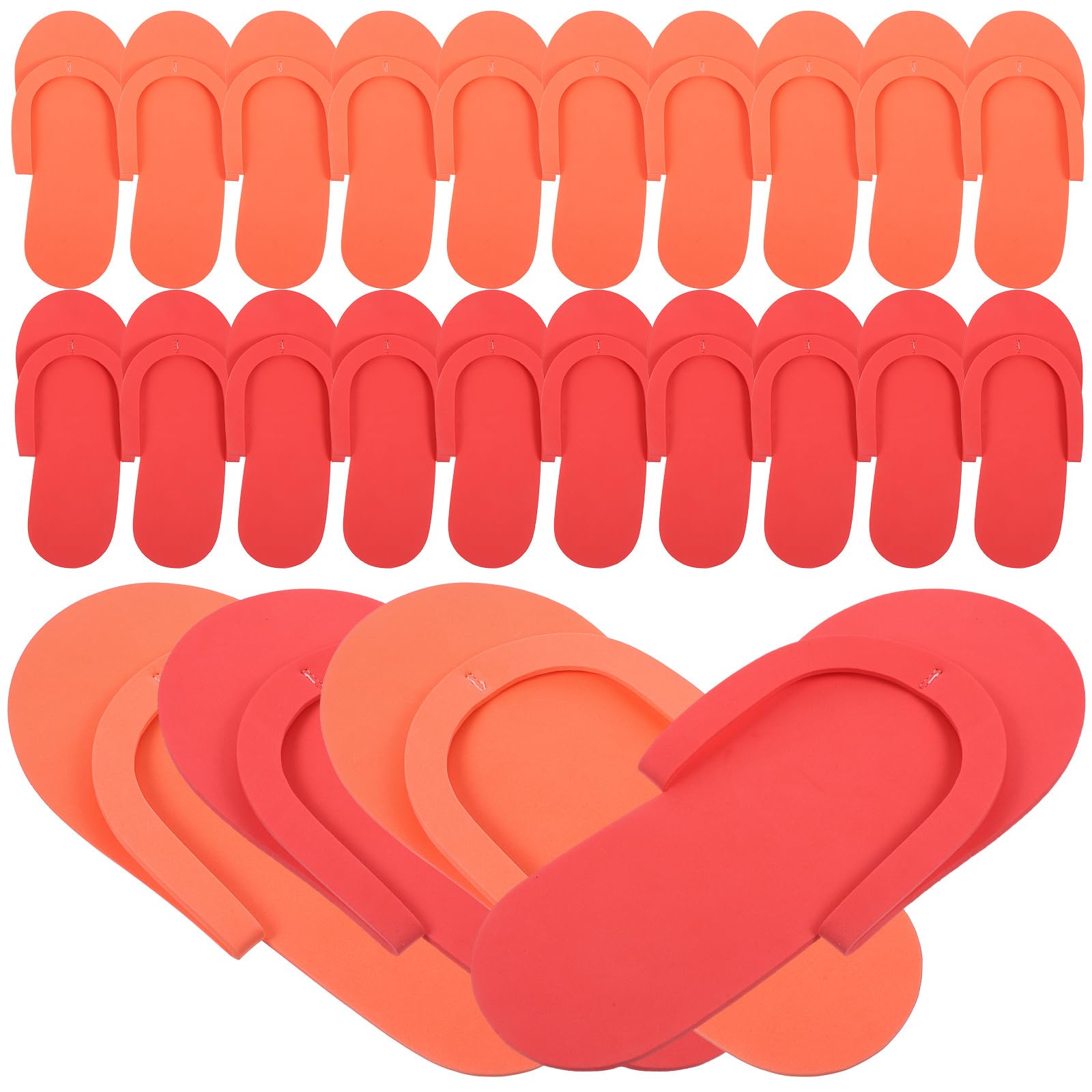 Levemolo 12 Paia Hotel Per La Doccia Eva Pantofole Portatili Monouso Pantofole Ambienti di Viaggio Flops Anti- Singolo Foam Spa Pedicure Leggero Uso Salone Spiaggia Casuale Ciabatte Monouso, Colori