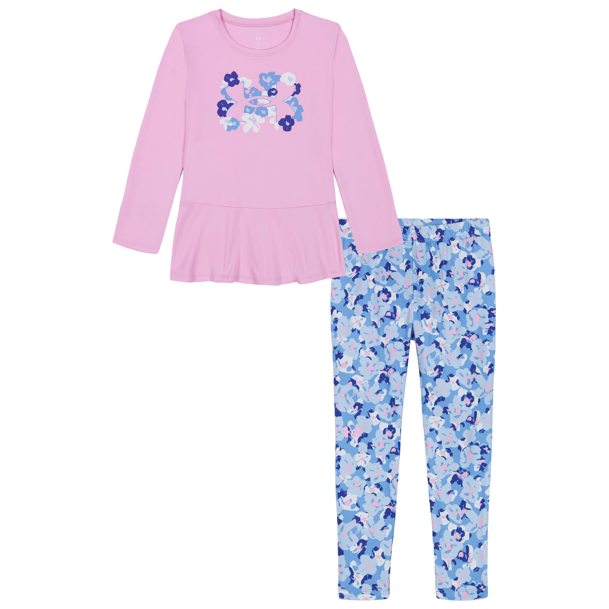 Under Armour Kids Printed LS Leggings Set (Little Kid)