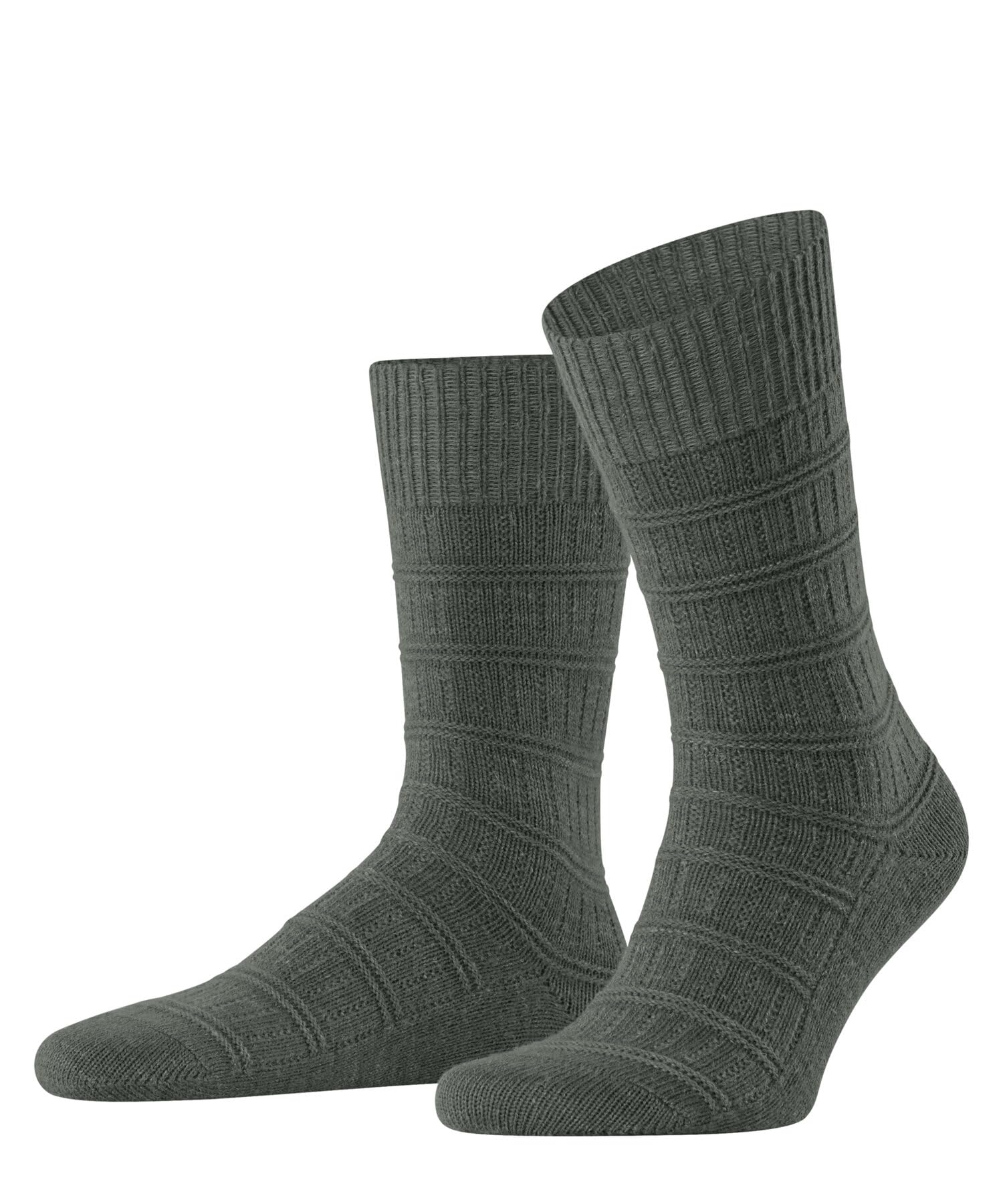 FALKE Herren Link Attire Socken einfarbig atmungsaktive klimaregulierende nachhaltige Wolle Lyocell Leinen 1 Paar