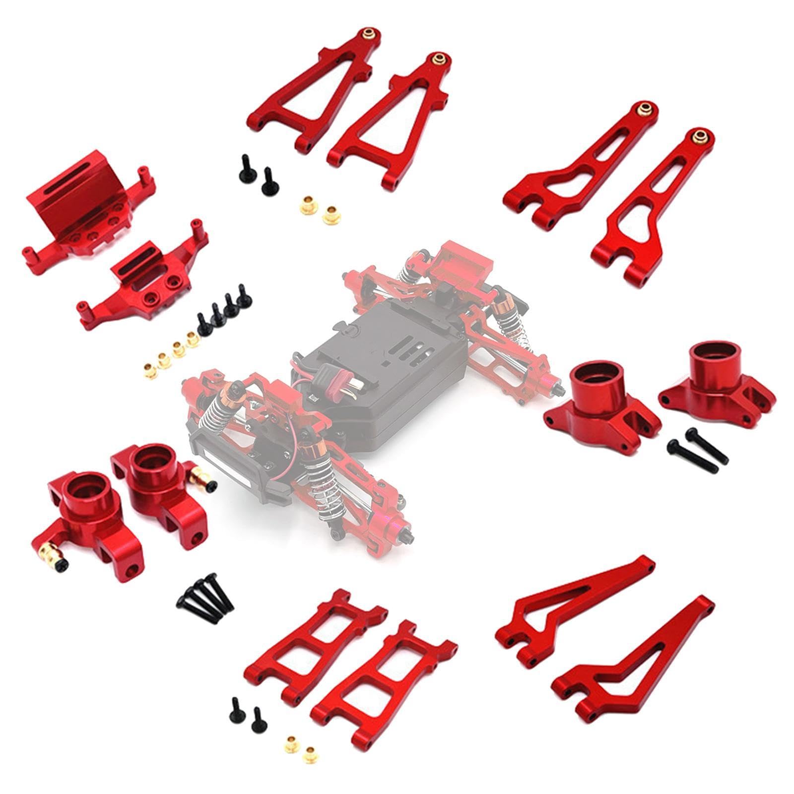 Camiones RC a Escala 1/20, Reemplazan La Actualización del Coche RC para El Coche RC 1/20 20208 C8811, Rojo