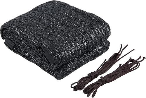 VICLLAX Malla de tela con 50 % de sombra, pantalla de privacidad con ojales reforzados para patio, cubierta de plantas, invernadero, graneros,