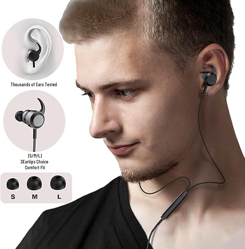 Miniatura 3 de Auriculares intrauditivos con cable USB C, estéreo de alta fidelidad con micrófono, micrófono con cancelación de ruido, control de volumen y