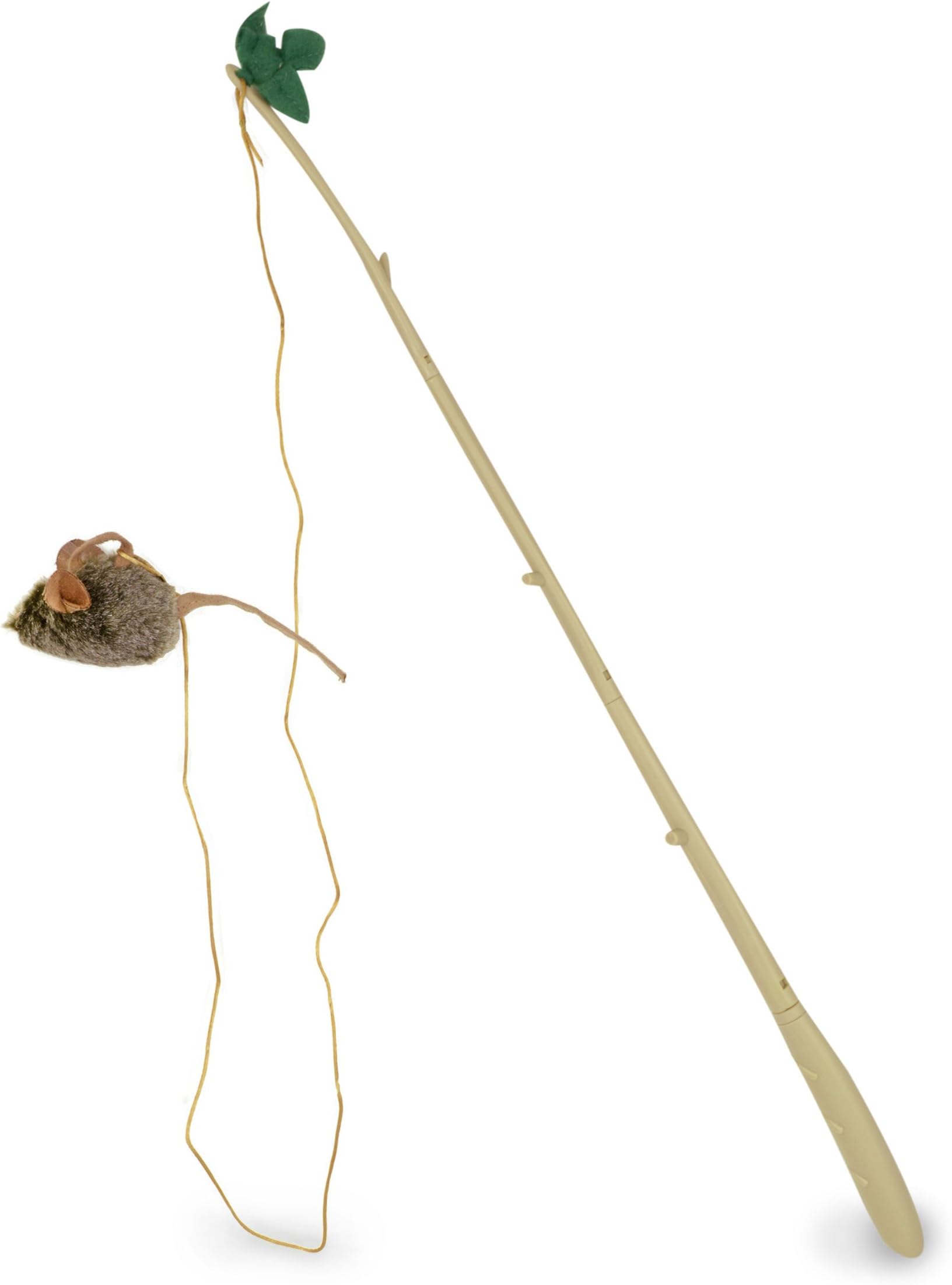 OurPets PlayNSqueak Scamper Mouse Squeaking Cat Toy