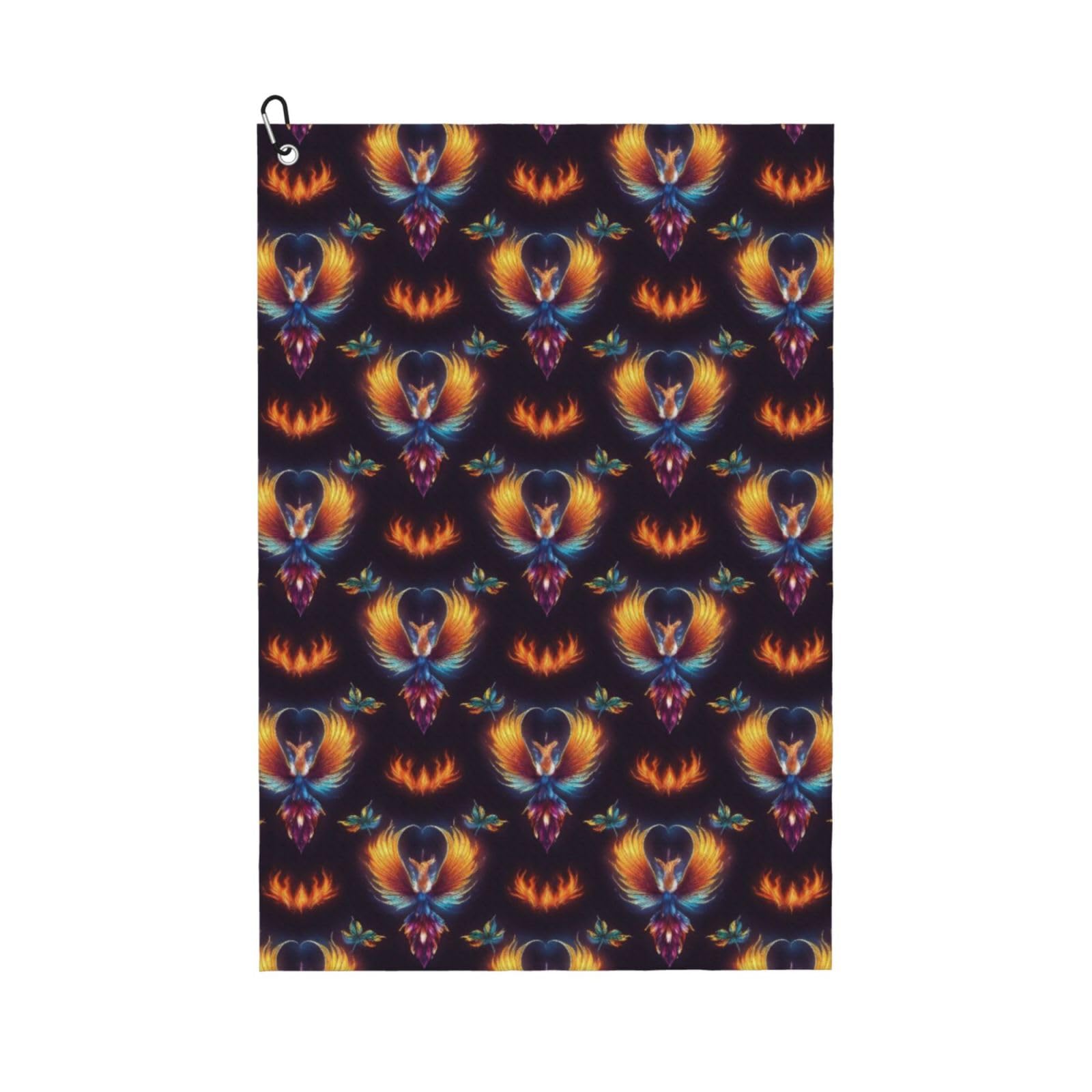BSDFGSDD Abstact Flaming Bird Wings Golf Towel 24 x 16 inches