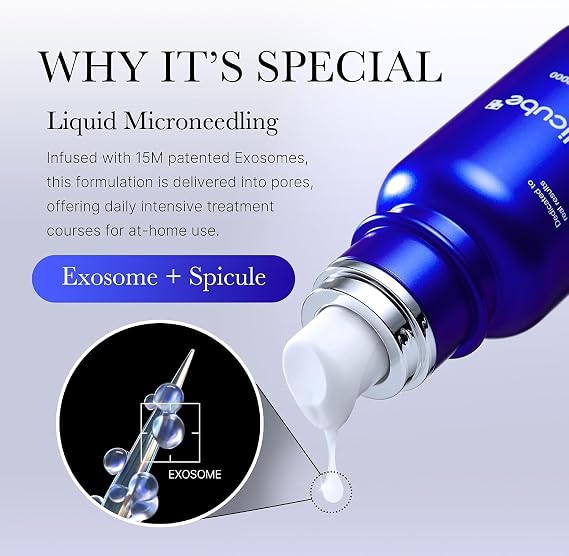 medicube Exosome Shot Zero 7,500 PPM Spicule Facial Serum
