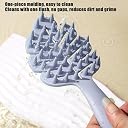 Jiffix Silicone Scalp Massager Brush for Shampoo – Hair Growth, Anti-Dandruff, Deep Cleansing, Stress Relief, Shower Head Massage Comb for Men & Women gallery image