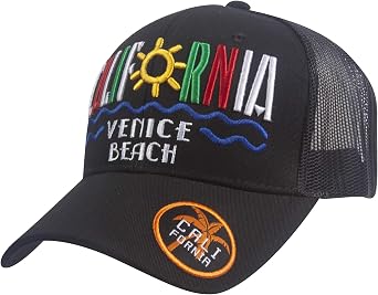 TOP HEADWEAR California Beach Adjustable Trucker Hat