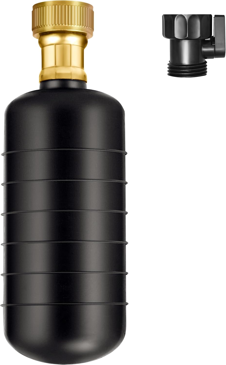 Drain Bladder Unclogger fits 1"to6" Pipes.& 3/4" Garden Hose Shut Off Valve,Drain Cleaning Bladder Unclogs Clogs in Kitchen Sinks, Bathtubs and Swimming Pool Pipes Through High-Pressure Water Flow