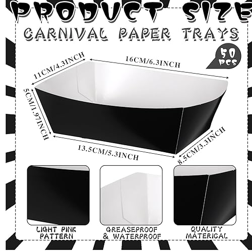 Miniatura 9 de 100 unidades de suministros de fiesta de cuadros rojos desechables de papel para alimentos, botes rojos desechables a granel con hojas de papel de