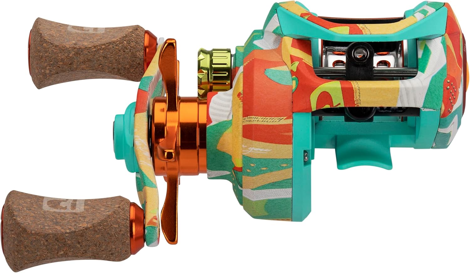 ProFISHiency: Krazy Baitcast Reel 6.6:1 (Right Retrieve) | Graphite Frame & Sideplates | 6.6:1 Gear Ratio | Zero Play Anti-Reverse | Carbon Fiber Drag System | Carbon Handle w/Premium Cork Knobs
