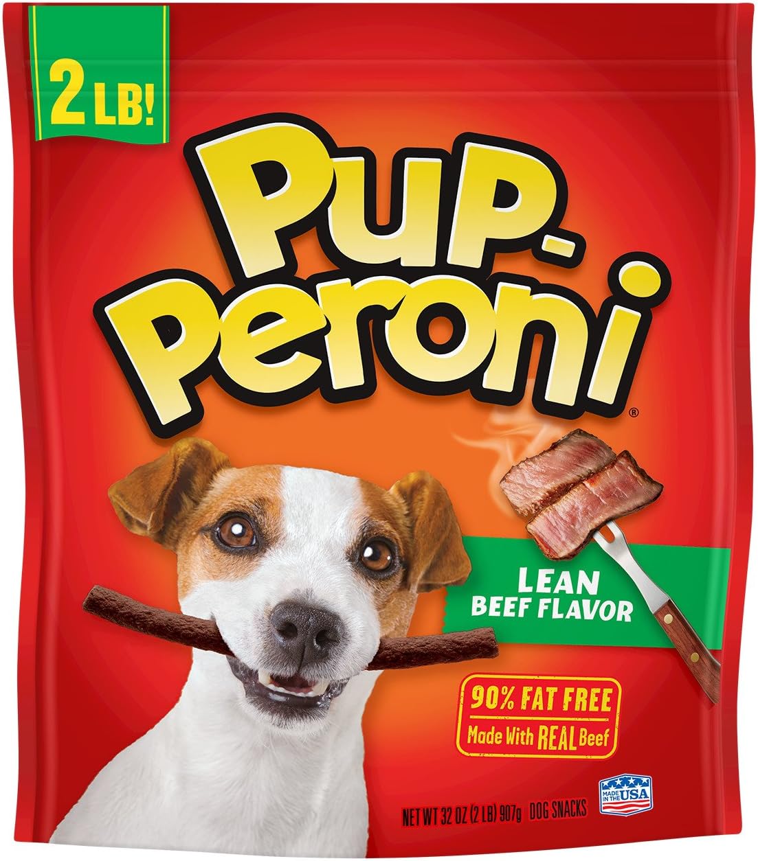 Pup-Peroni Lean Beef Flavor Dog Treats, 32 Ounce