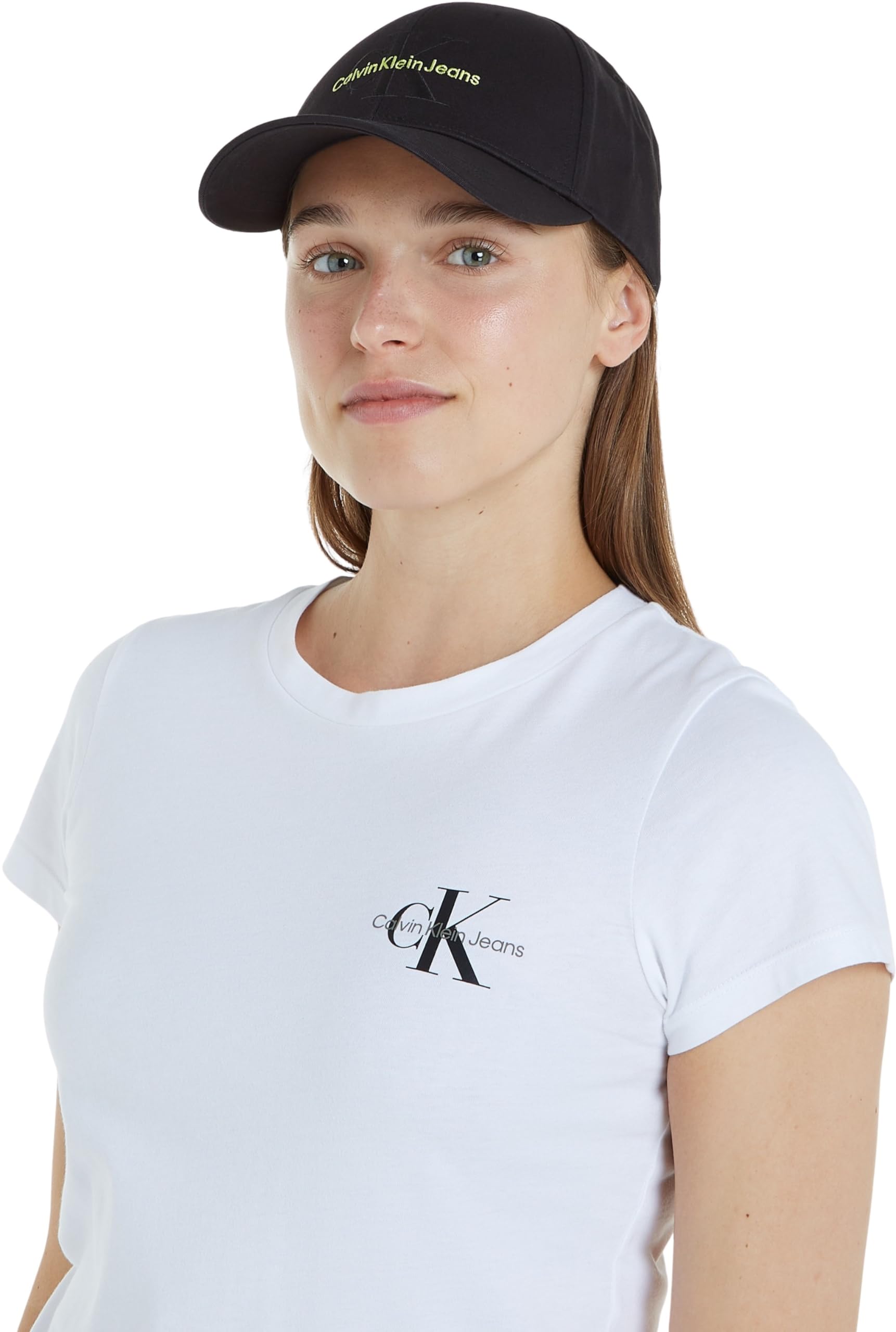 Calvin Klein Donna Cappellino Cotton Cappellino da Baseball