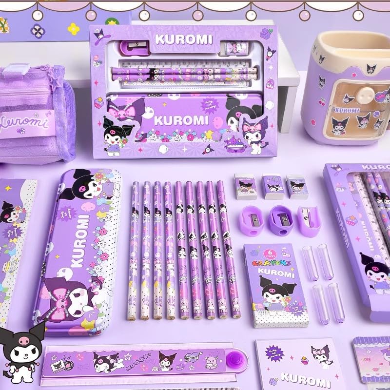 Amazon.co.jp: クロミ マイメロディ 文具セット 2025 新入学 クロミ