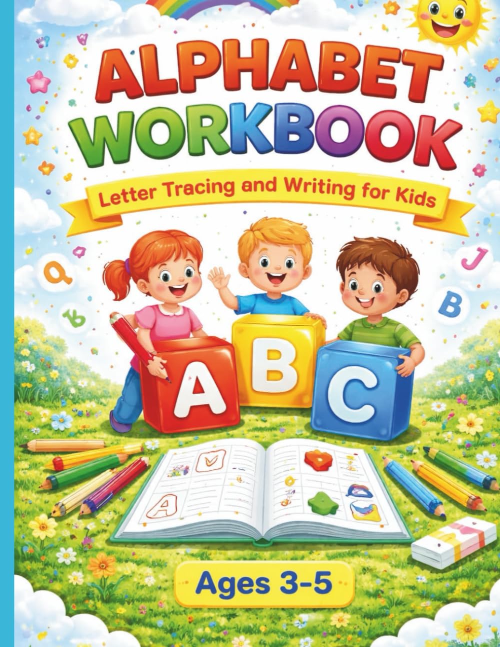 Alphabet Workbook: Letter Tracing and Writing for Kids