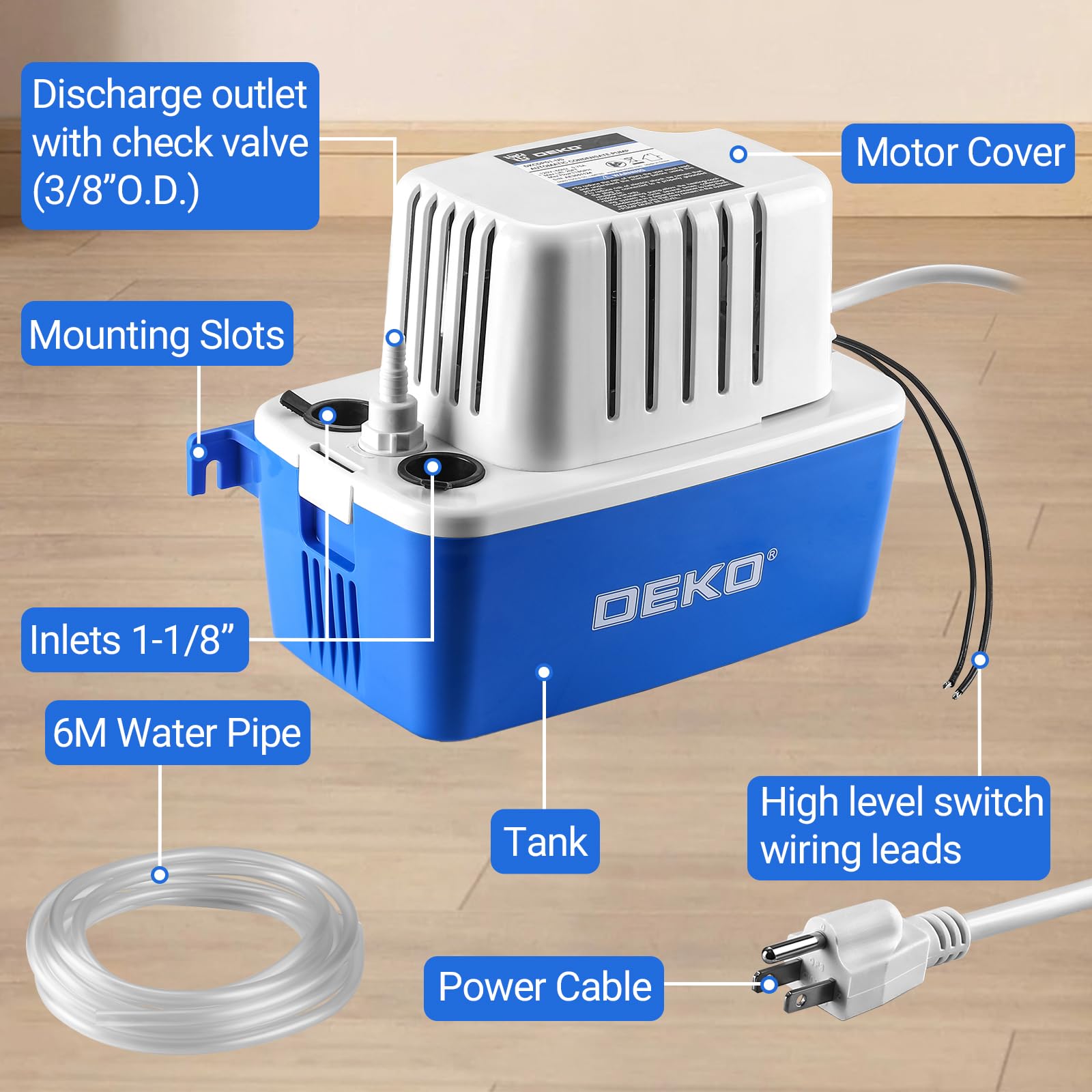 Dehumidifier With Pump Condensate Pump,AC110u2011240V 3W Mini