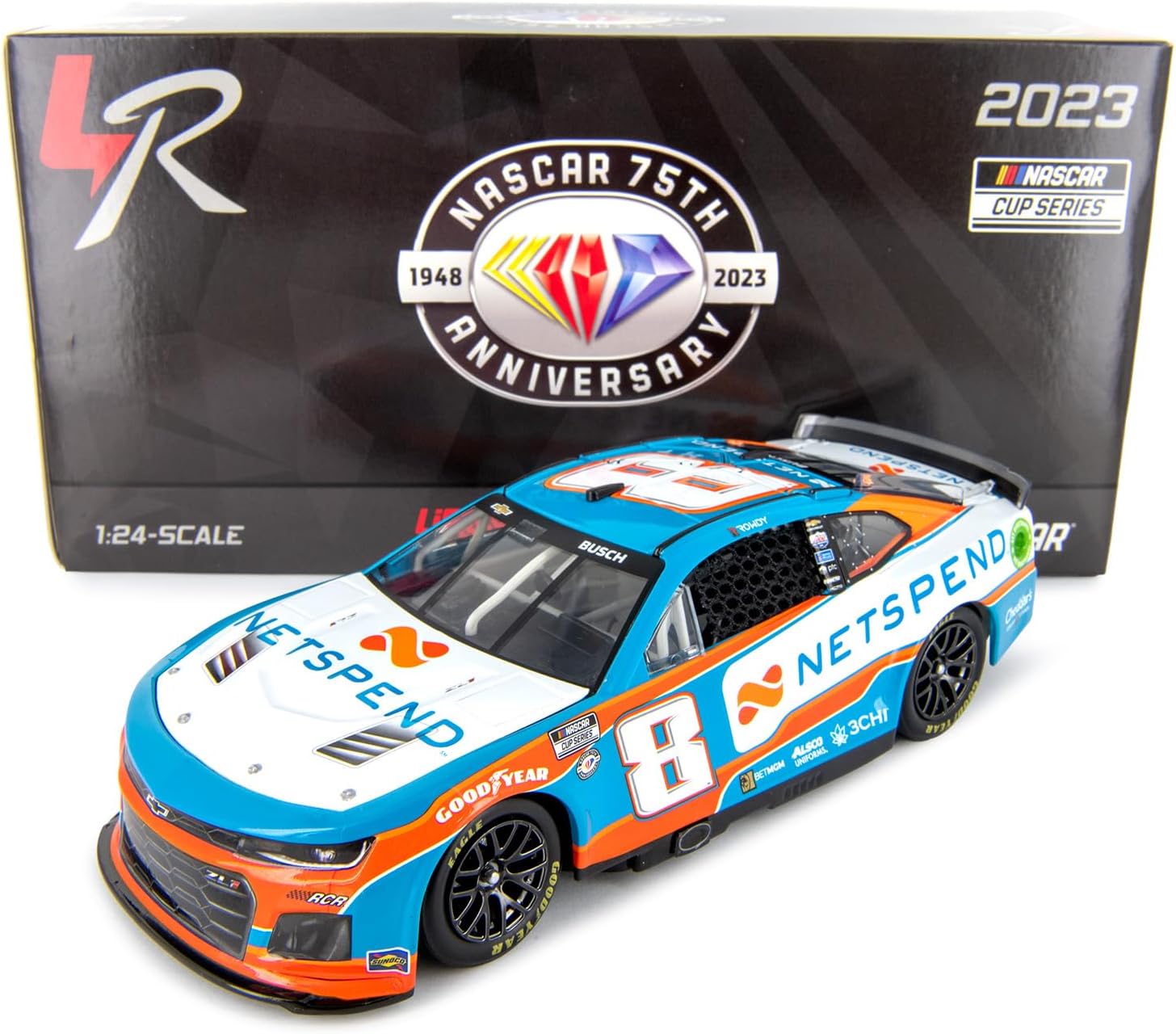 Lionel Racing Kyle Busch 2023 Netspend Diecast Car 1:24 Scale