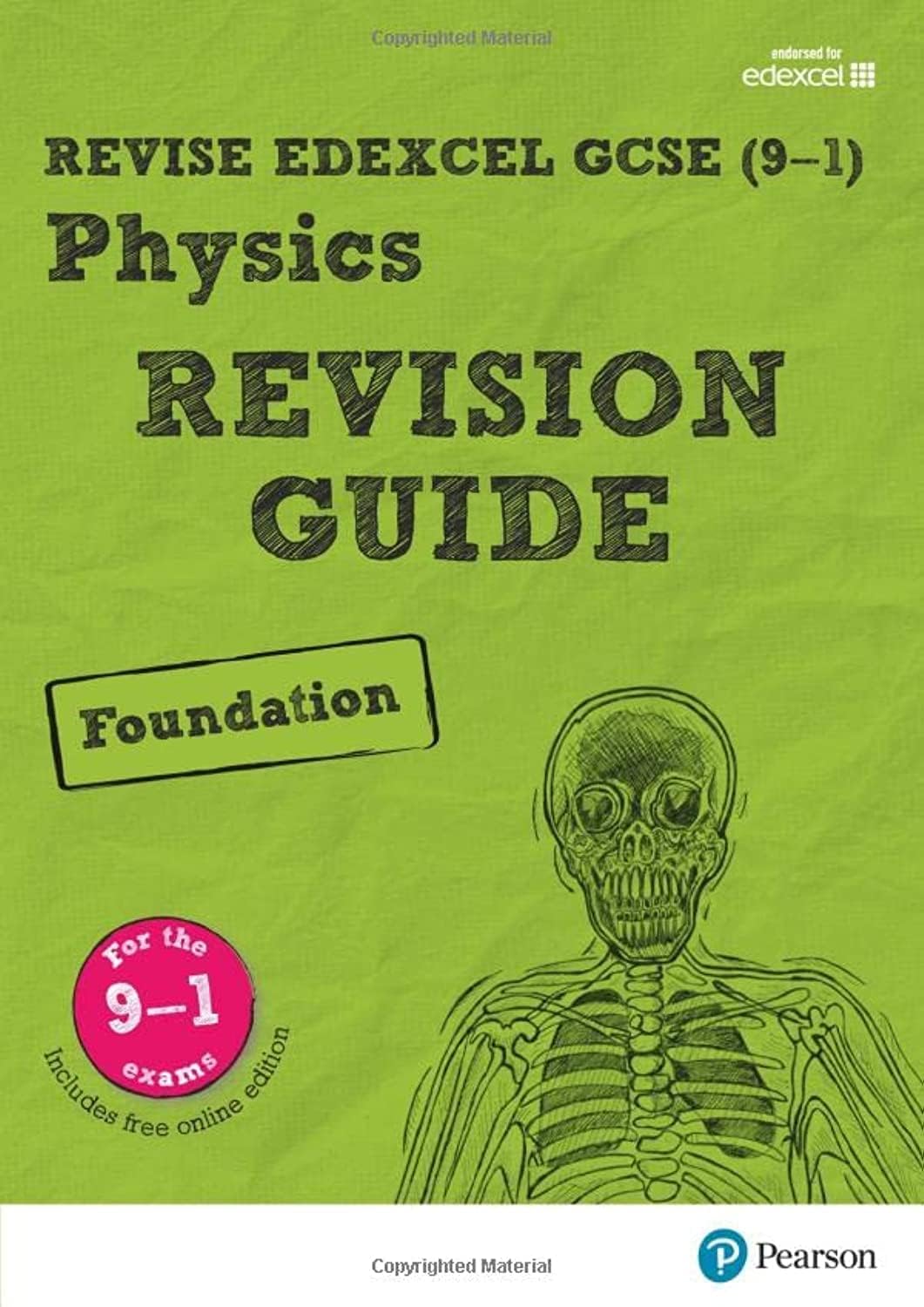 Pearson REVISE Edexcel GCSE Physics Foundation Revision Guide inc online edition and quizzes - 2023 and 2024 exams