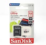 SanDisk Ultra SDSQUNS-064G-GN3MN 64GB 80MB/s UHS-I Class 10 microSDXC Card
