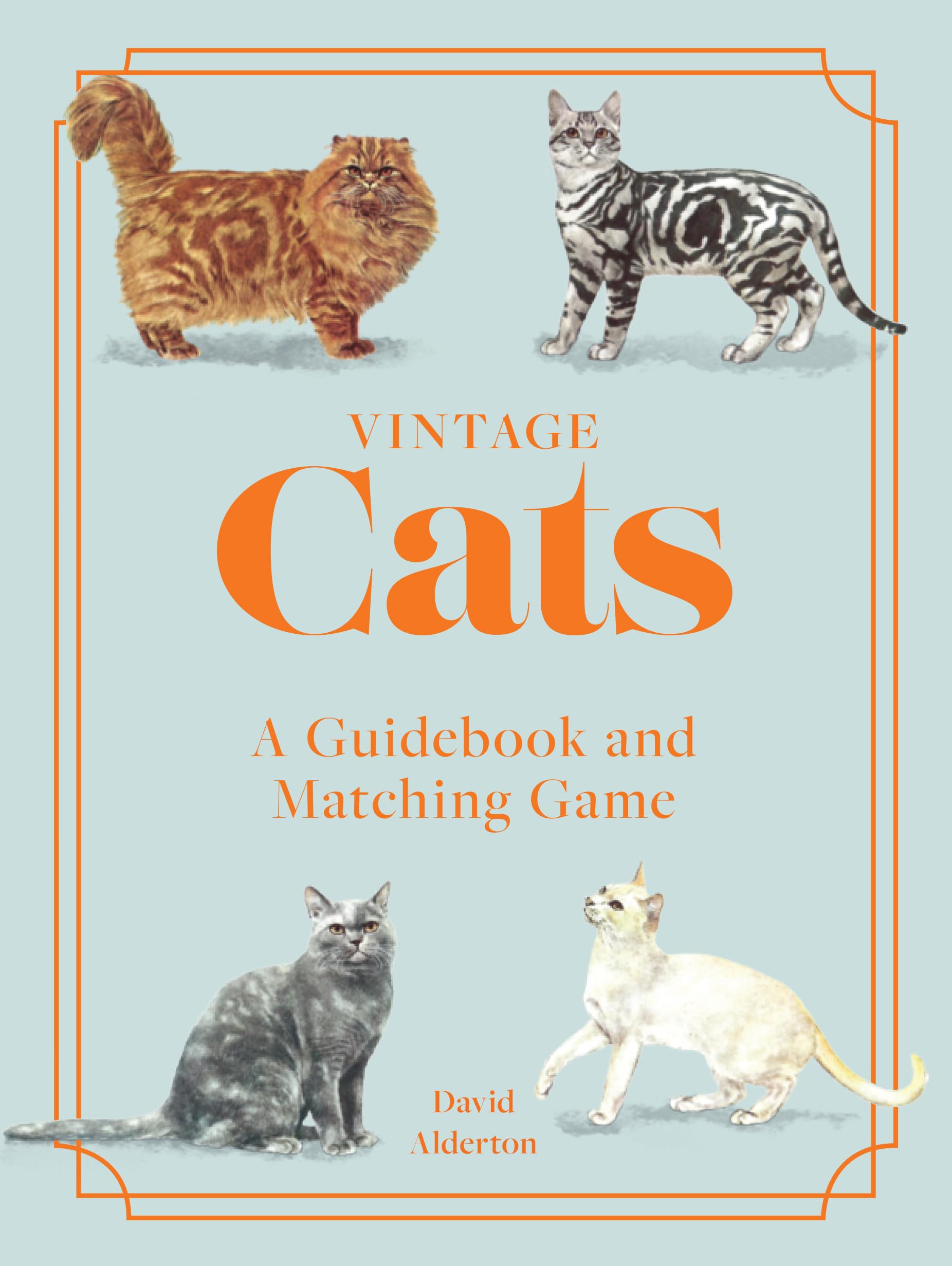Vintage Cats: A Guidebook and Matching Game
