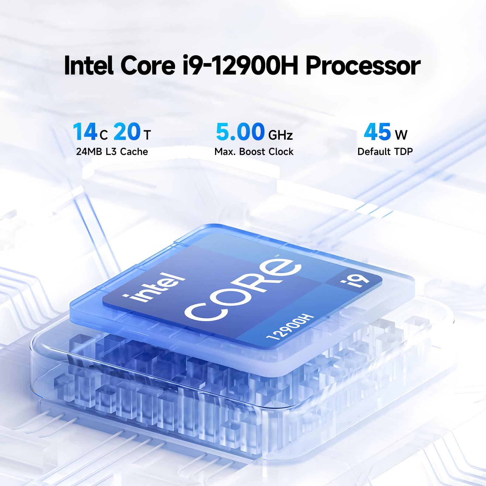 Reatan S8 12th Mini Gaming PC Intel i9-12900H - Dettaglio