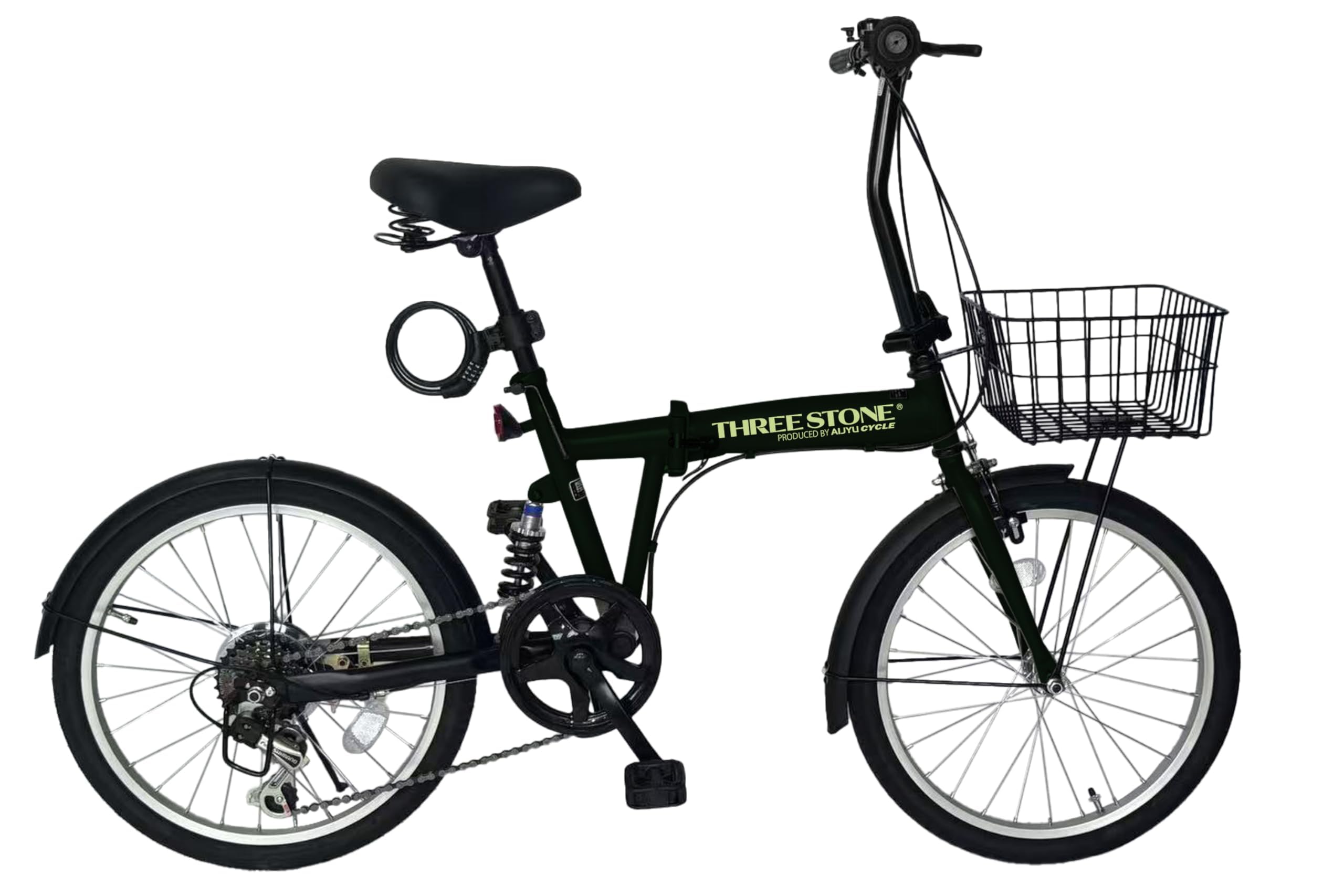 Amazon | AIJYU CYCLE 自転車 折りたたみ自転車 20 インチ リア