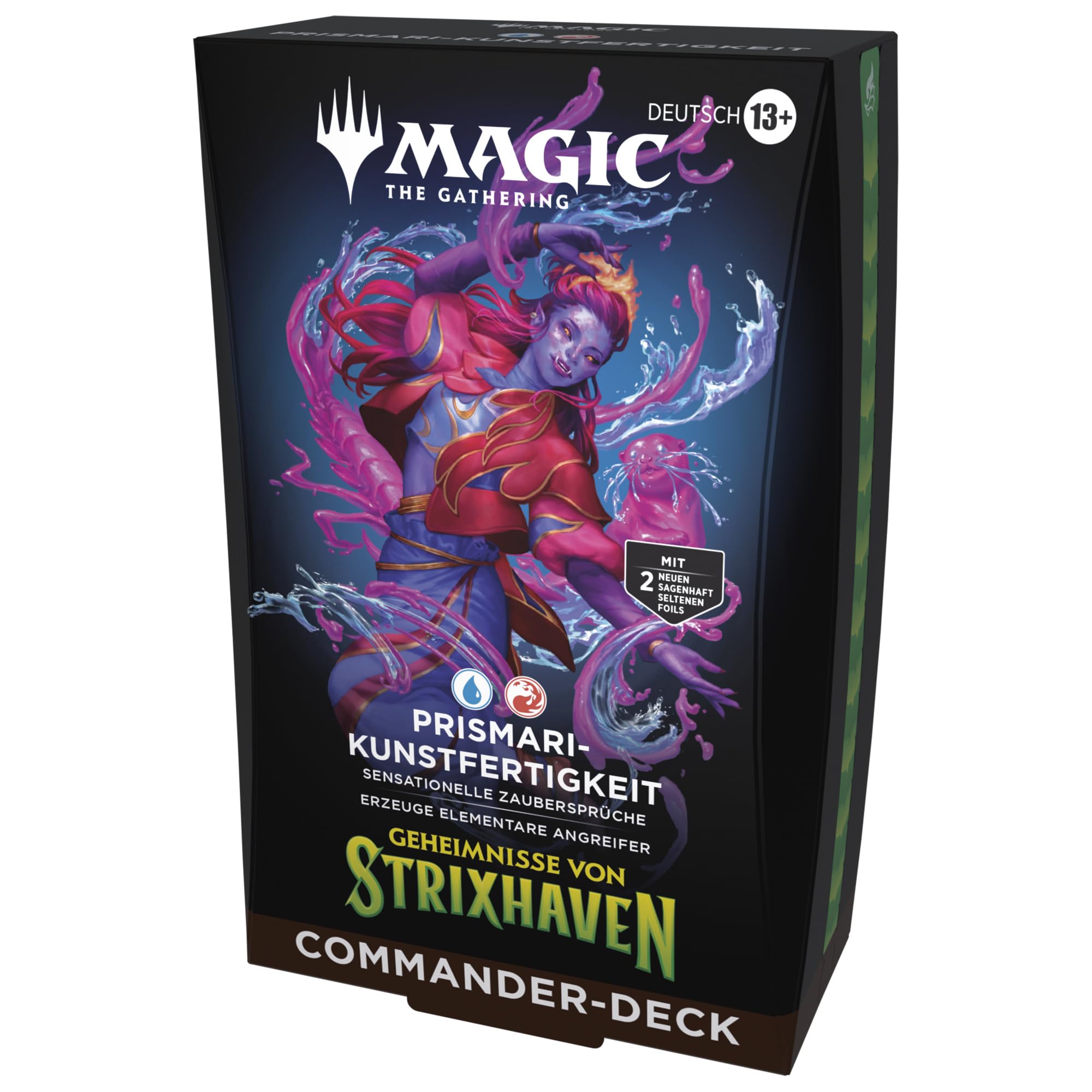 Magic: The Gathering Geheimnisse von Strixhaven Commander-Deck – Prismari-Kunstfertigkeit (Deutsche Version)