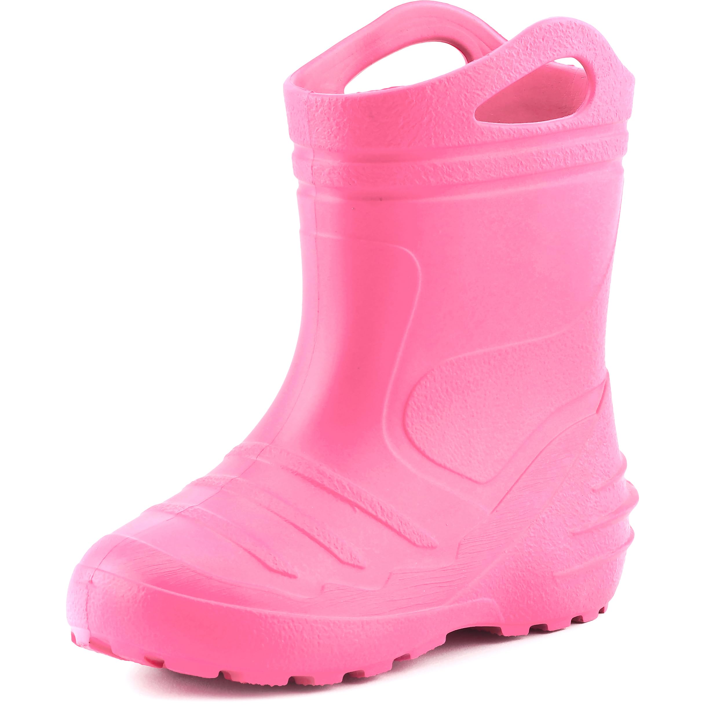 Ladeheid Gummistiefel Kinder federleichte Eva Regenstiefel für Mädchen und Jungen Thermo Gummistiefel gefüttert KL051