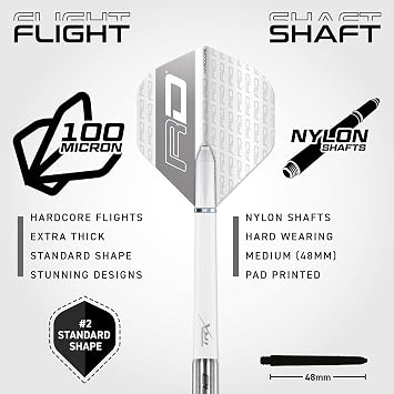 RED DRAGON Darts | Javelin Original | 85% Tungsten Darts Set | 20g - 26g
