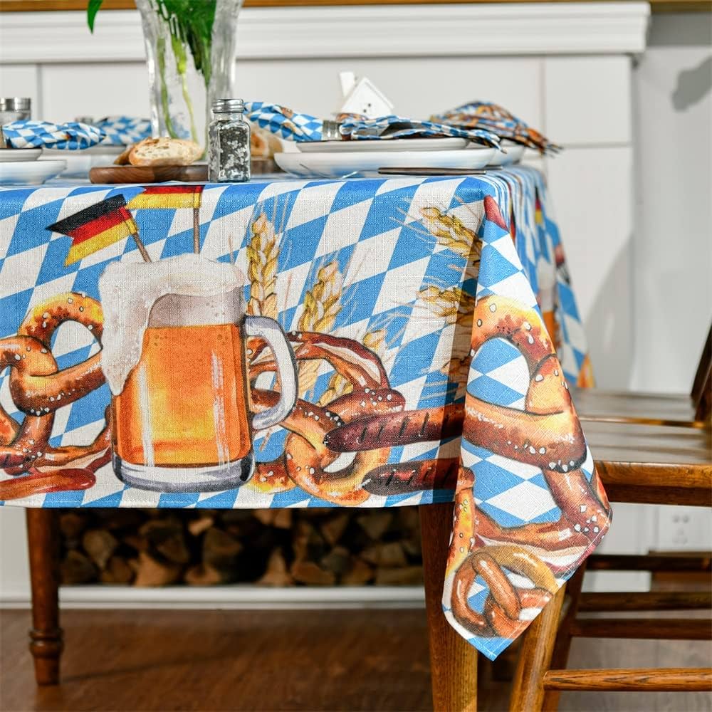 Amazon｜HoralDaily オクトーバーフェスト テーブルクロス 60x84