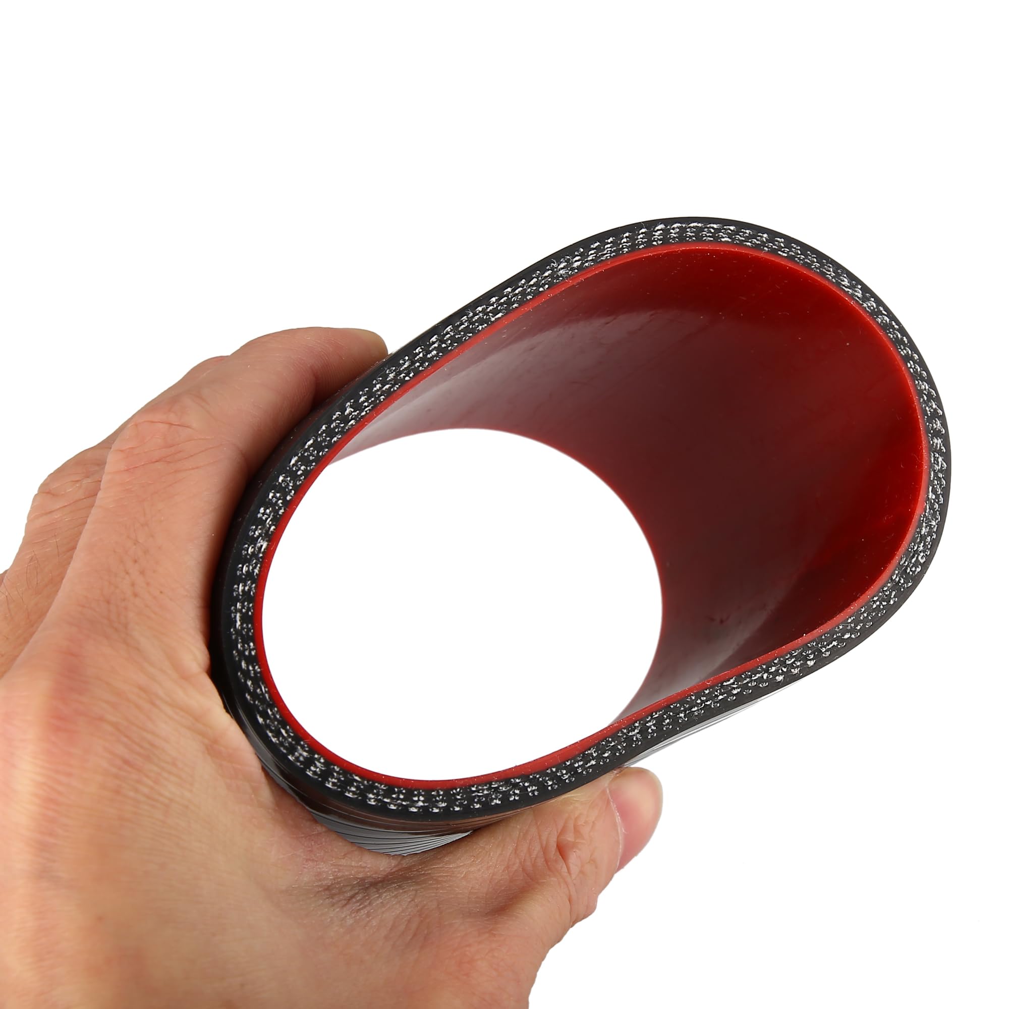 X AUTOHAUX Manguera Recta De Silicona De Refrigeración 80Mm Negro Rojo 1Pc | Material: Silicona, Color: Negro Y Rojo, Diámetro Interior: 80Mm, Longitud: 76Mm, Espesor: 5Mm, Temperatura: -60°C A 300°C