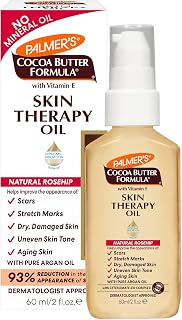 Palmer's Cocoa Butter Formula Skin Therapy Moisturizing Body Oil with Vitamin E, Rosehip Fragrance, 2 Ounces