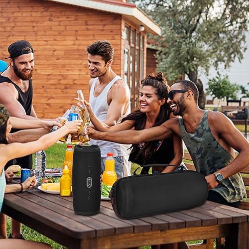 Miniatura 16 de Funda rígida de EVA para JBL Charge 5 / Charge 4 Bluetooth portátil altavoz, compatible con JBL Charge 4 / Charge 5 Premium Travel Protective Bolsa