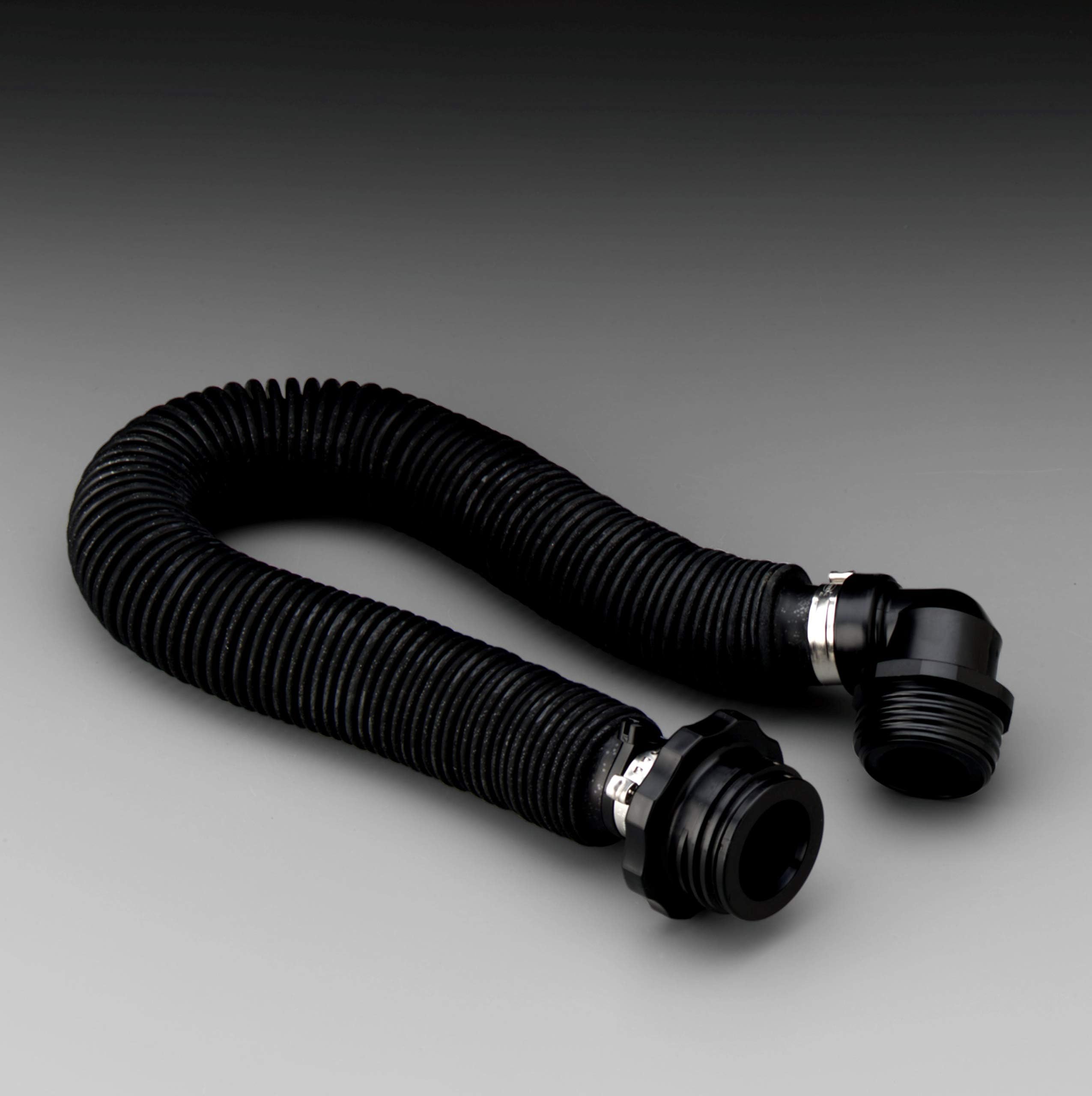 3M29215 GVP-123 Breathing Tube, 2.15" Height, 20" Length, 2.15" Width, Vinyl, Black