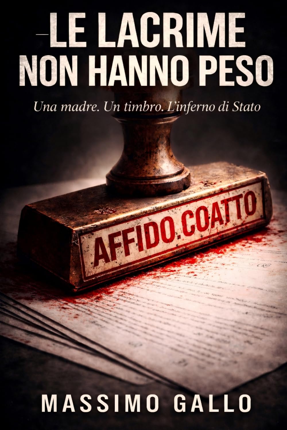 LE LACRIME NON HANNO PESO: Una madre. Un timbro. L'inferno di Stato (CICLO DELLE PRIVAZIONI)