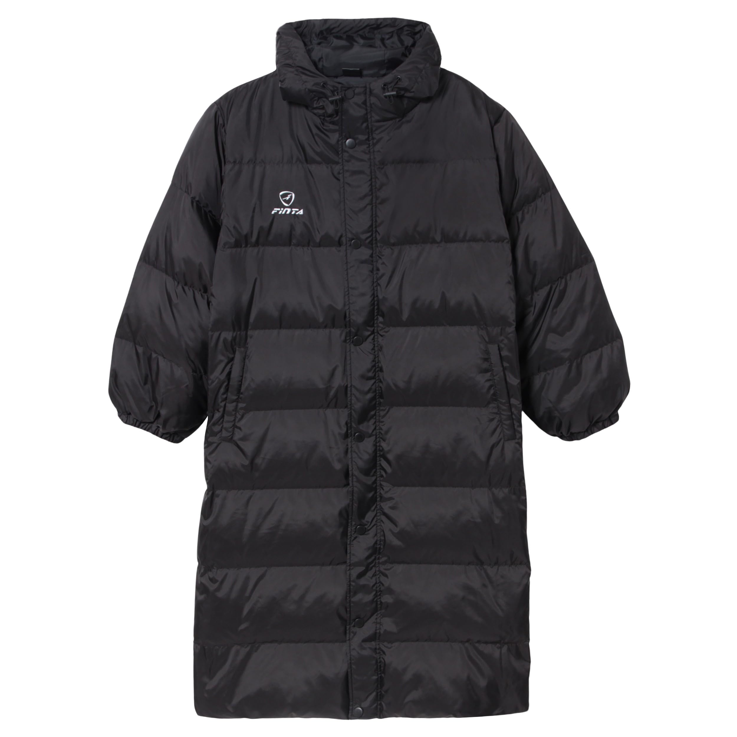 FINTA UNICO フード付きダウンジャケット 黒