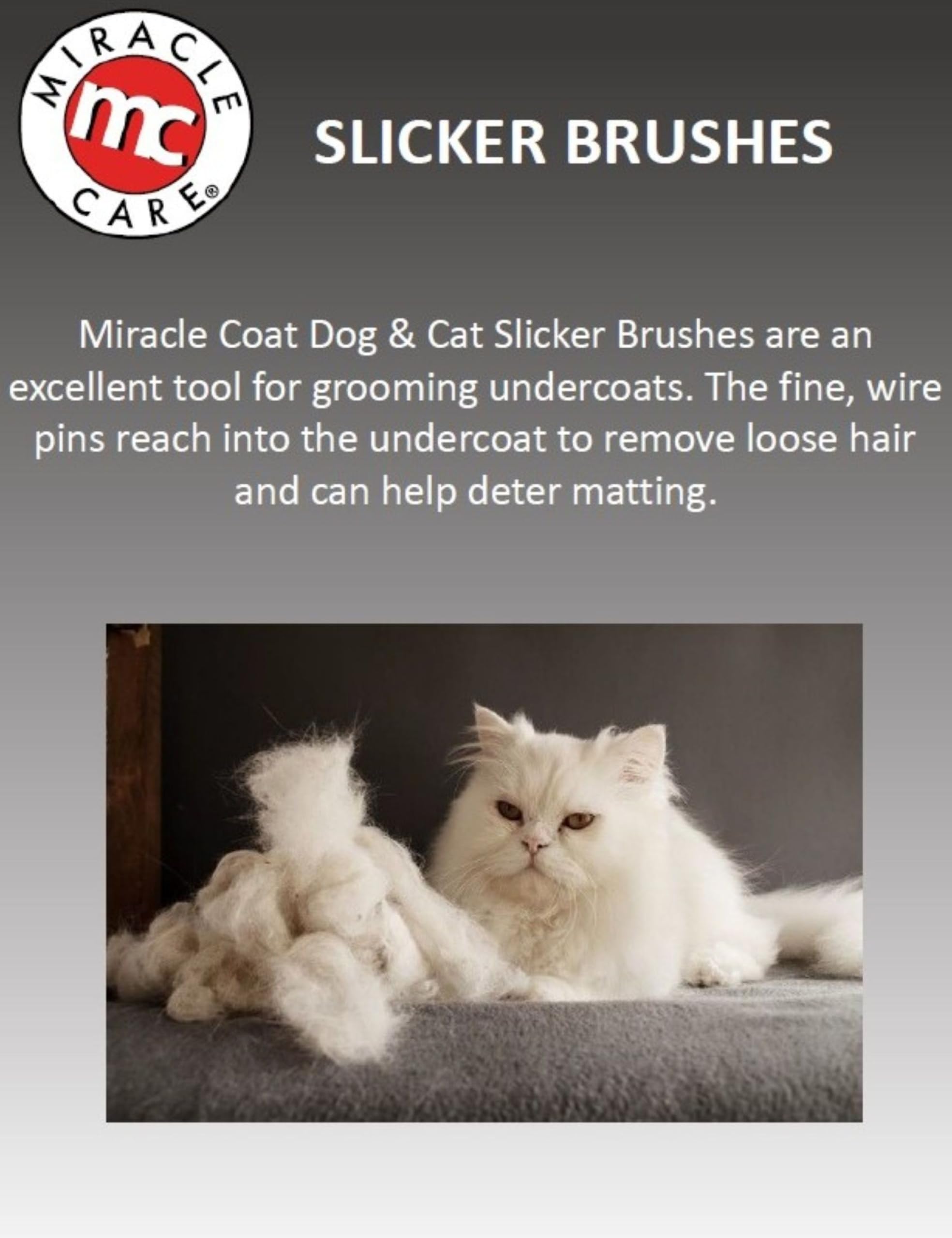Miracle Care Products Zupfbürste für Katzen