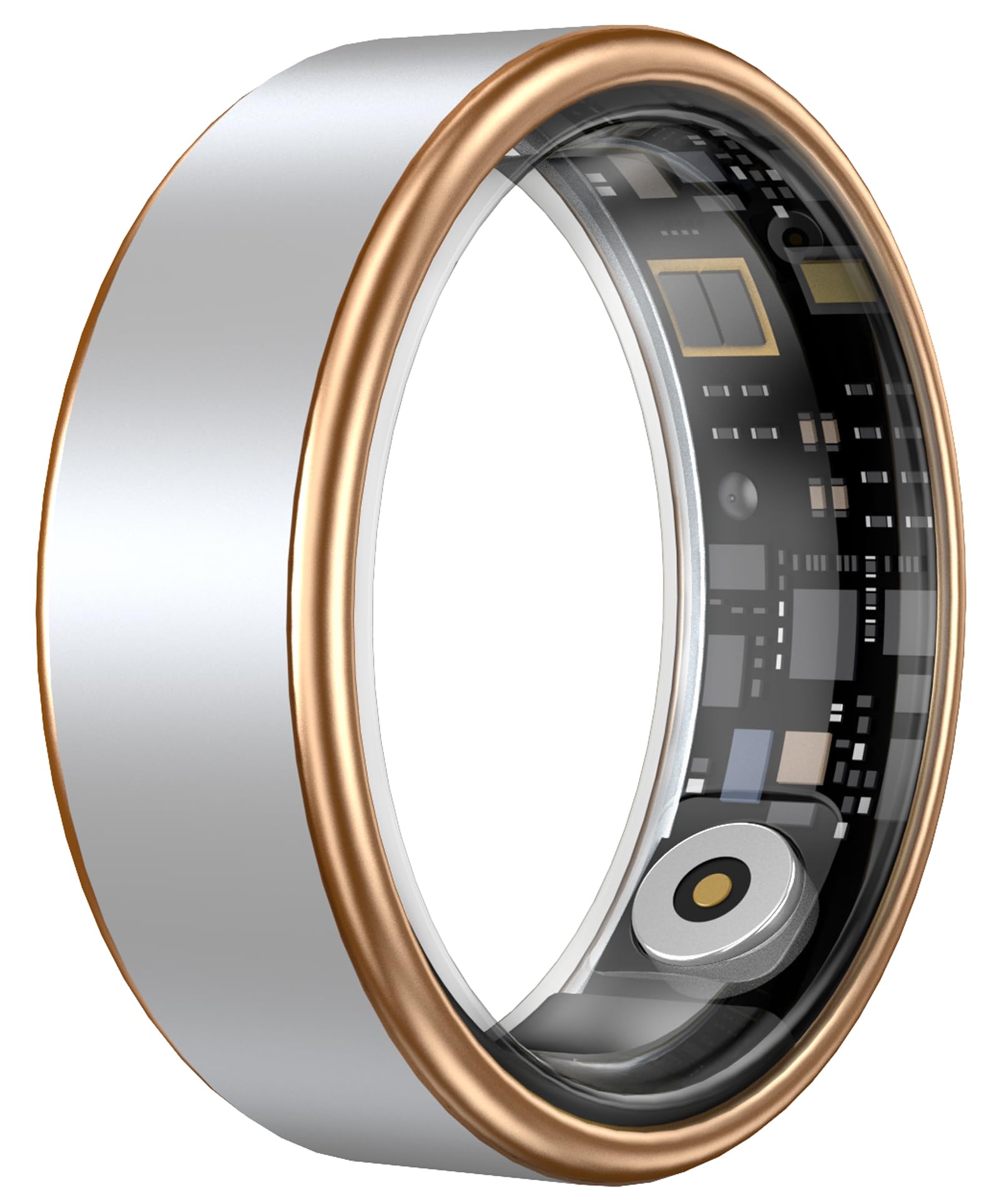 Smart Ring for Men Women Health Ring Heart Rate Monitor Sleep Tracker Fitness Tracker Ring Calorie Step Counter Gesture Remote Camera GPS Activity Tracker Waterproof Compatible with iOS Android Phones