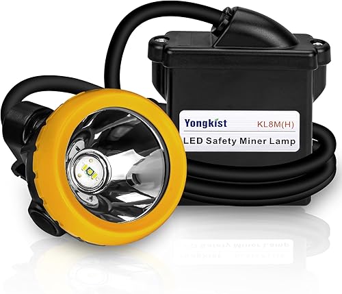 Miniatura 8 de Luz LED recargable para casco de minería – A prueba de explosiones impermeable subterránea lámpara de seguridad subterránea, faro brillante para