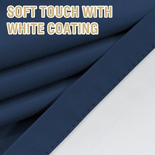 Miniatura 3 de H.VERSAILTEX Cortinas Opacas de 96 Pulgadas de Largo 100% Completamente Opacas con Aislamiento Térmico Cortinas Colgantes con Bolsillo para Varilla